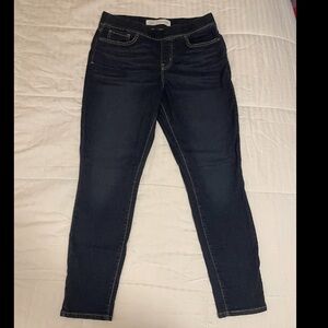 NWOT Signature By Levi Strauss Womens Shaping Pull-On Super Skinny Jeans 10/W31